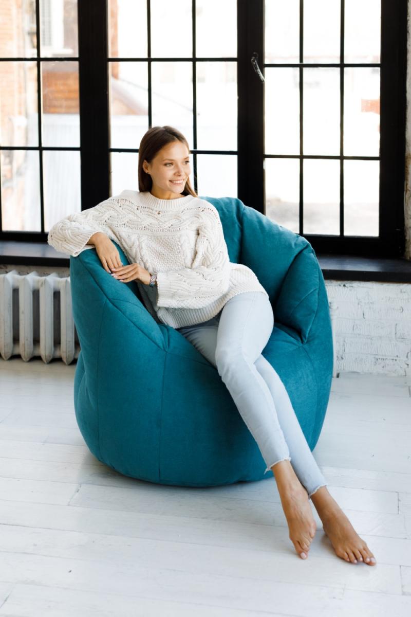 Кресло Пенек Зефир Нефритовый 6