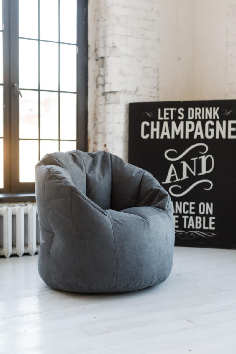 Кресло Пенек Зефир Серый 6