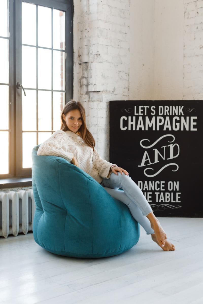 Кресло Пенек Зефир Нефритовый 9