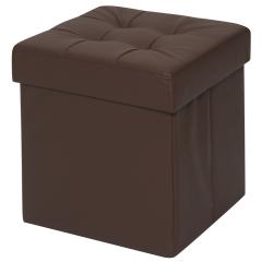 пуф складной коричневый 1